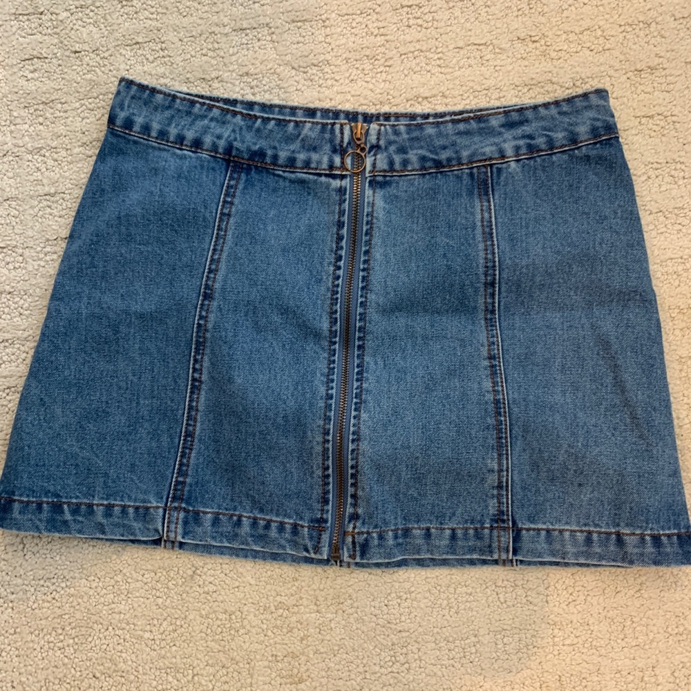 altar’d state denim skirt